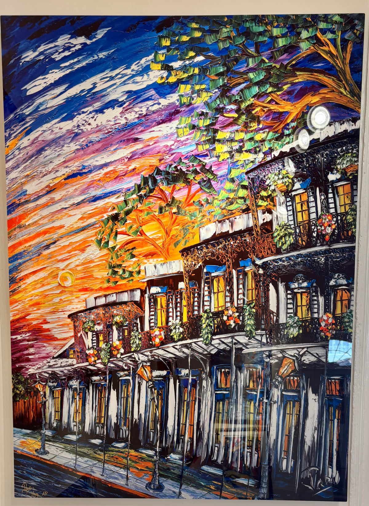 Frenchmen Street by Sunset (Paper Print)