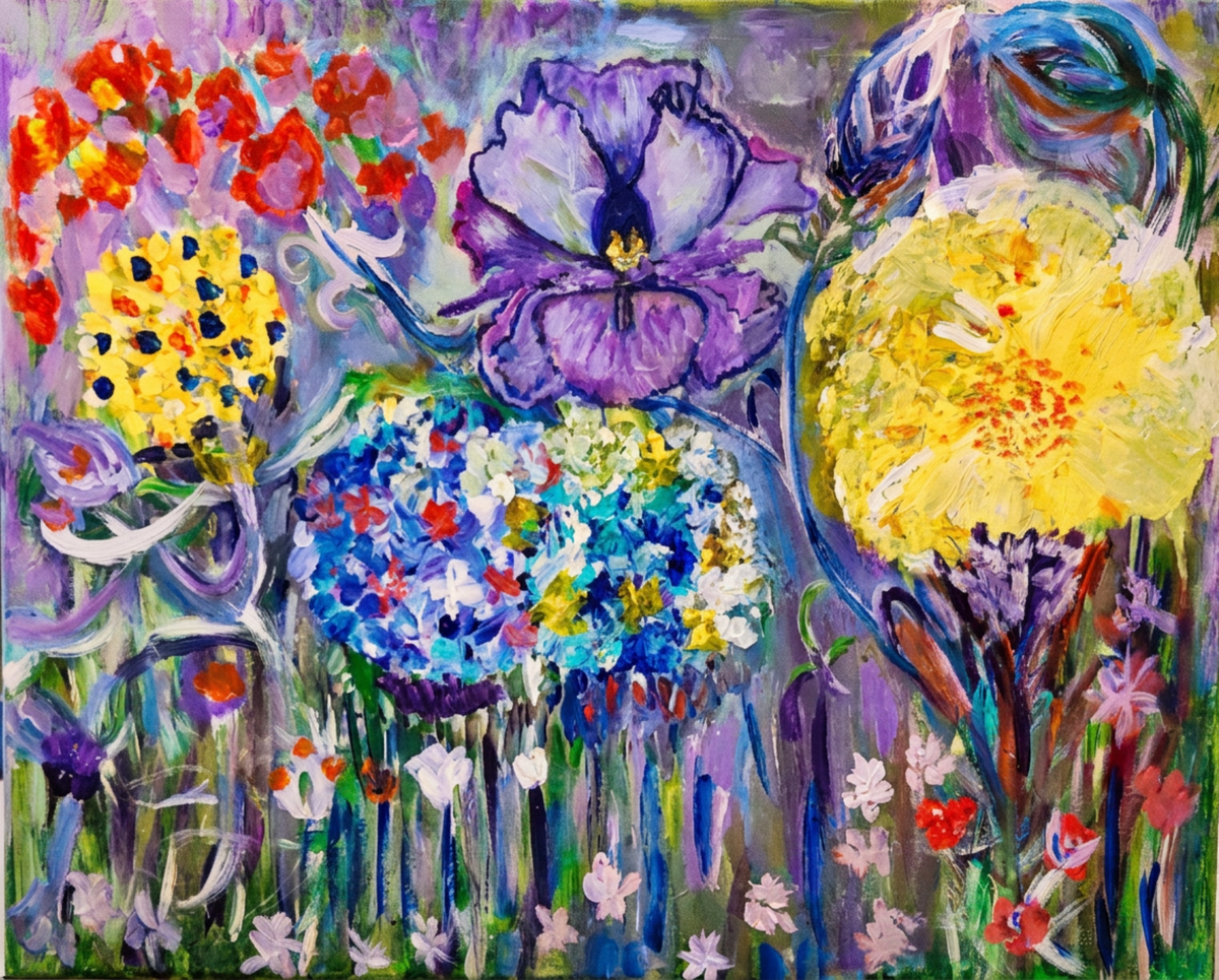Garden Party (Paper Print)